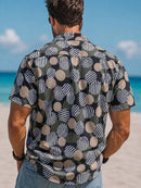 Men's Casual Hawaiian Shirt,Vibrant Prints Perfect For Holiday, Outdoor, And Parties