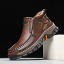 Mens Casual Metal Ankle Boots