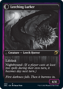 Curse of Leeches // Leeching Lurker (DBL-094) - Innistrad: Double Feature: (Double Faced Transform)