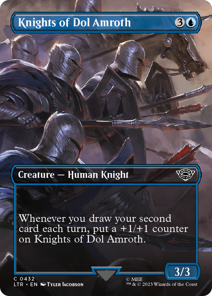 Knights of Dol Amroth (LTR-432) - The Lord of the Rings: Tales of Middle-earth (Borderless) Foil