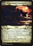 Conqueror's Galleon // Conqueror's Foothold (PRE-234S) - Ixalan Promos: (compasslanddfc) Foil