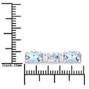 10.06 Carat Genuine Aquamarine .925 Sterling Silver Bracelet