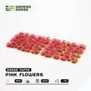 Gamers Grass Tufts: Pink Flowers- Wild