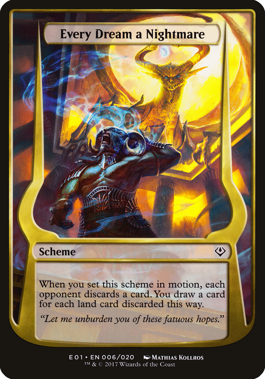 Every Dream a Nightmare (OVER-06★) - Archenemy: Nicol Bolas Schemes