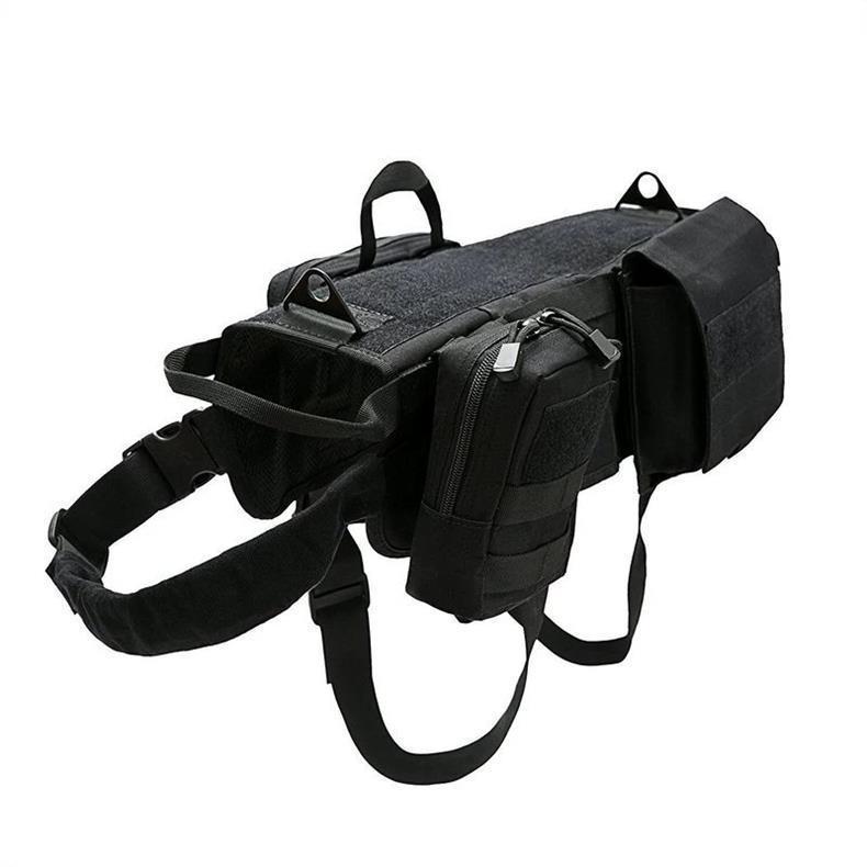 Ihrtrade Tactical Dog Harness Molle Military Vest
