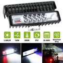 6" LED Light Bar 160W 5000lm Offroad Driving Spot Lights Work Light Pods IP67 Waterproof Fog Light Spot Flood Beam for Jeep Trailer Truck Bus Boat  2P