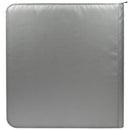 Ultra PRO: 12-Pocket Zippered PRO-Binder (Silver)