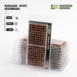 Gamers Grass Tufts: Brown 4mm- Small