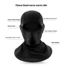 Outdoor Cycling Fleece-lined Windproof Helmet Cap