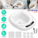 Electric Sitz Bath with Dual Nozzles & Temperature Display