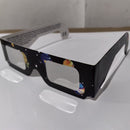 Paper-based Color-printed Frame, Silver-coated Lens Solar Eclipse Glasses