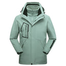 Winter Outdoors Three-in-one Coat Warm-keeping Cotton Clothing Shell Jacket