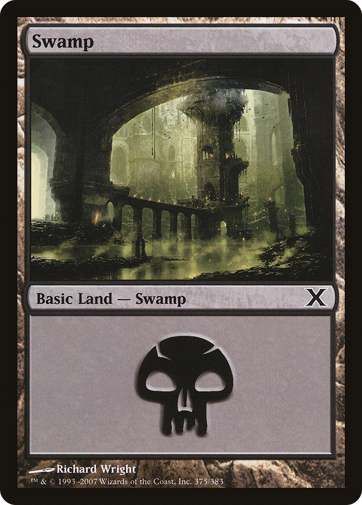 Swamp (10E-375) - Tenth Edition