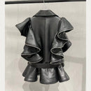 Sheepskin Leather Vest Heavy Work Sheepskin Coat