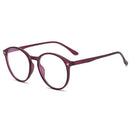 Round-frame Retro Blue-light-blocking Eyeglass Frame