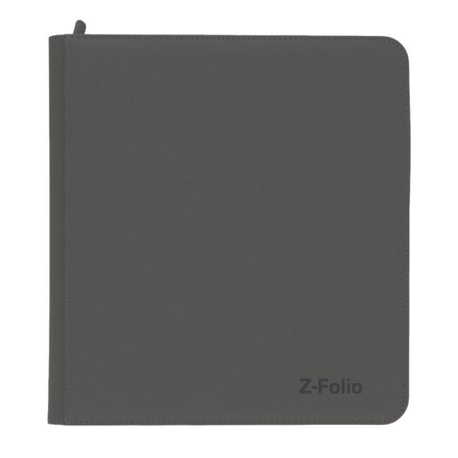 BCW Z-Folio 12-Pocket LX Album - Gray