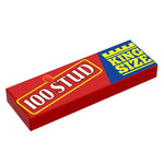 100 Stud Candy (King Size) - B3 Customs® Printed 1x3 Tile B3 Customs 
