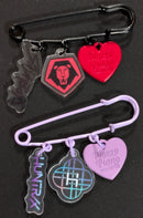 K-POP DEMON HUNTERS Safety Pin Charm