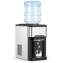 3-in-1 Water Cooler Dispenser with Ice Maker & Temp Settings