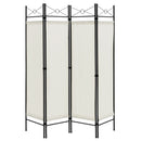 6 Feet 4-Panel Folding Freestanding Room Divider