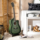 41 Inch Full Size Cutaway Acoustic Guitar Set for Beginner