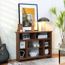 Modern Corner TV Stand with Adjustable Shelves for TVs up to 48 Inch