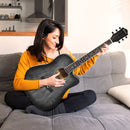 41 Inch Full Size Cutaway Acoustic Guitar Set for Beginner