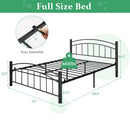 Modern Platform Bed with Headboard and Footboard