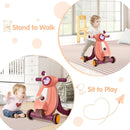 2-in-1 Baby Sit to Stand Learning Walker with Lights and Sounds