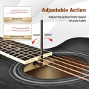 41 Inch Full Size Cutaway Acoustic Guitar Set for Beginner