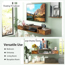 55 Inches Floating TV Stand with Power Outlet
