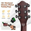41 Inch Full Size Cutaway Acoustic Guitar Set for Beginner