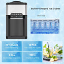 3-in-1 Water Cooler Dispenser with Ice Maker & Temp Settings