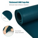 Large Yoga Mat 6' x 4' x 8 mm Thick Workout Mats