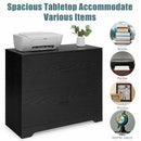 2-Drawer Lateral File Cabinet with Adjustable Bars for Home and Office