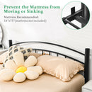 Modern Platform Bed with Headboard and Footboard