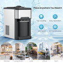 3-in-1 Water Cooler Dispenser with Ice Maker & Temp Settings