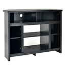 Modern Corner TV Stand with Adjustable Shelves for TVs up to 48 Inch