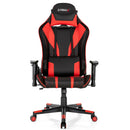Gaming Chair Adjustable Swivel Computer Chair with Dynamic LED Lights