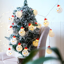 Snowman String Christmas Lights Decoration