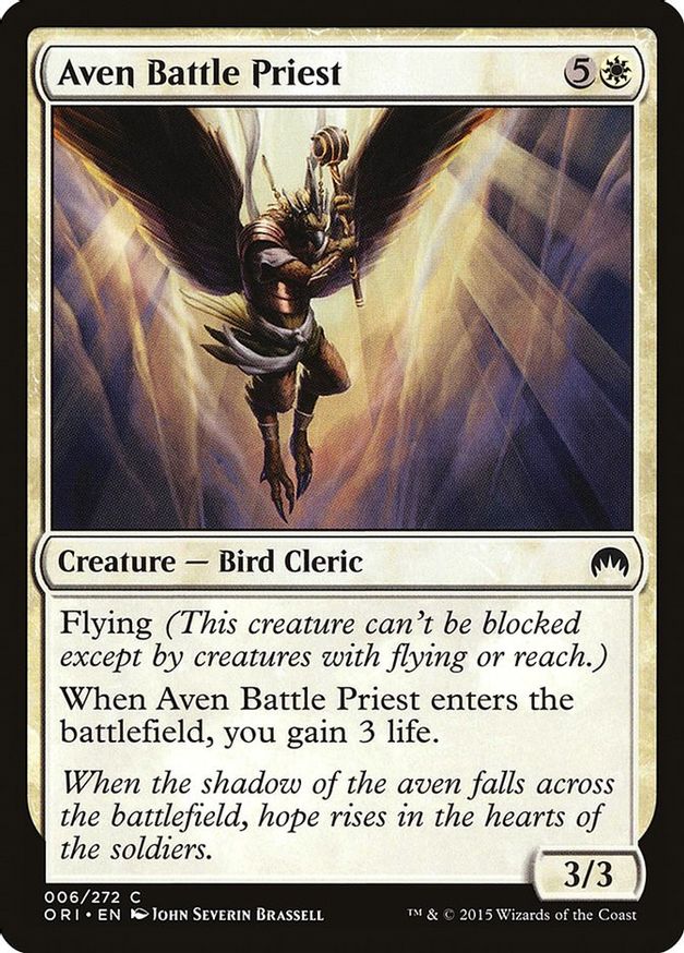 Aven Battle Priest | 6 | Magic Origins