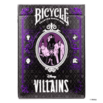 Disney Villains Inspired Playing Cards by Bicycle- Purple