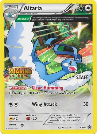 Altaria (Prerelease) [Staff] XY46 - XY Promos Holofoil