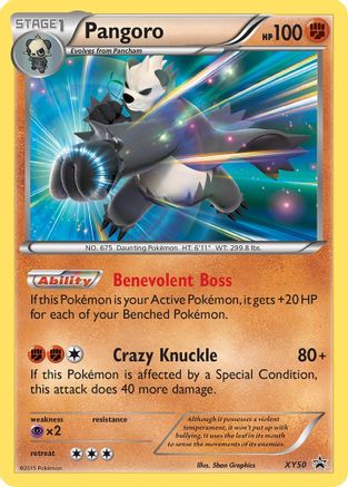 Pangoro XY50/211 - XY Promos Holofoil