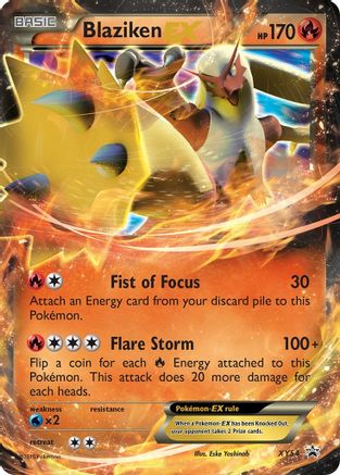 Blaziken EX XY54/211 - XY Promos Holofoil