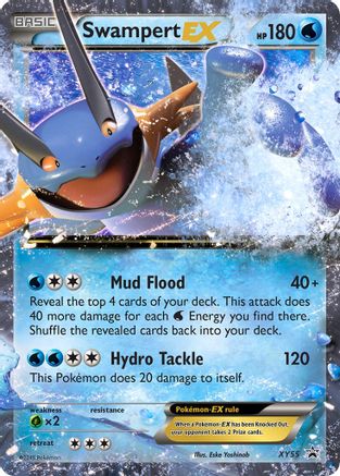 Swampert EX XY55/211 - XY Promos Holofoil
