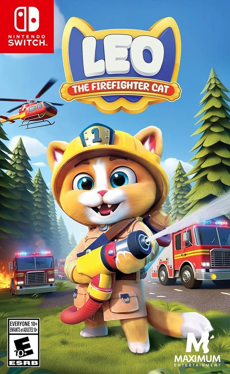 Leo The Firefighter Cat (Nintendo Switch)