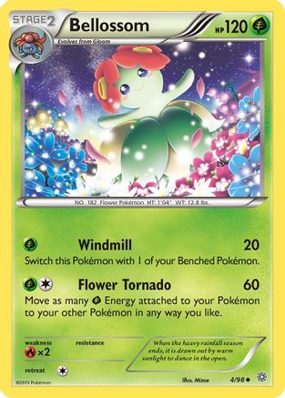 Bellossom 004/98 - XY  Ancient Origins