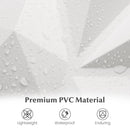 100-Pack 3D Wall Panels 12" x 12" PVC Interior Wall Decoration with Diamond Accent-White