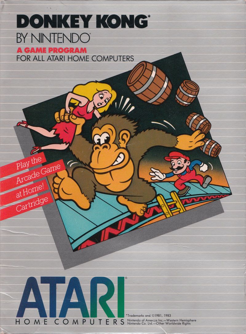 Donkey Kong Junior (Atari 800)